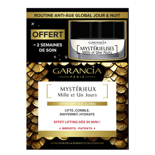 Garancia Mystérieux Mille et un Jours Crème anti Age global 30mL + crème de nuit 10mL offert