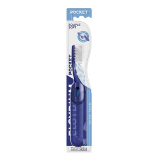 Elgydium Pocket – Brosse à Dents de Voyage Compacte