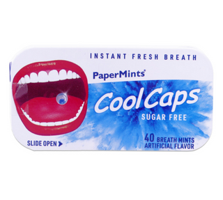 papermints cool caps halenes bouche pastilles odeurs