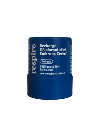 Respire Recharge Déodorant Stick – Embruns Cèdre (50 g)