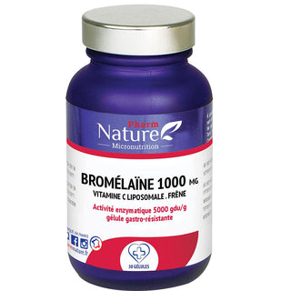 Pharm Nature Micronutrition Bromélaïne 1000 MG 30 gélules