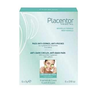 Placentor Végétal Pads Anti-cernes, Anti-poches x6