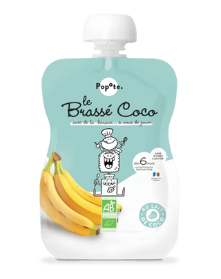 Popote Le brassé coco banane