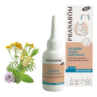 Pranarôm Aromaderm Cicarom Lotion Asséchante Bio 40ml