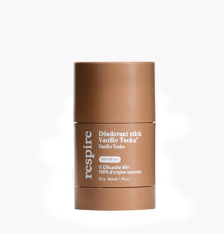 Respire – Déodorant Stick Vanille Tonka – Efficacité 48h 50g