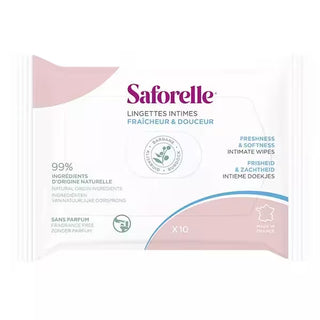 Lingettes Intimes Biodégradables Pocket