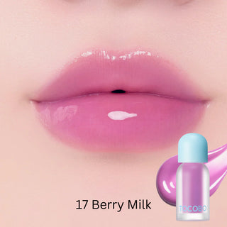 TOCOBO Juicy Berry Plumping Lip Oil 17 Berry Milk – Huile à lèvres glossy effet milk berry