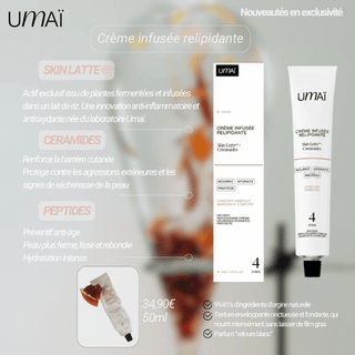 Umaï crème infusée relipidante 50mL