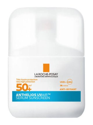 La Roche-Posay Anthelios uvair serum sunsceen SPF50+ finit naturel et léger parapharmacie paraplus