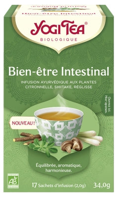 Yogi Tea Bien-Être Intestinal Bio 17 Sachets