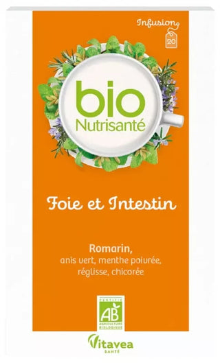 Vitavea Infusion Foie et Intestin Bio 20 Sachets