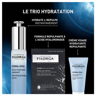 Filorga HYDRA-HYAL Sérum Hydratant Anti-Âge 30 ml + Coffret Hydra Offert