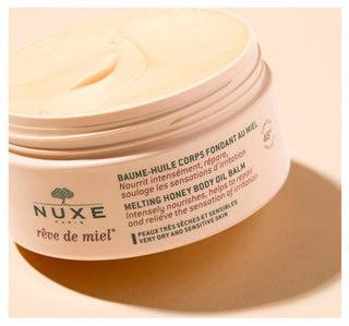 Nuxe Rêve de Miel Baume-Huile Corps Fondant au Miel Peaux Très Sèches et Sensibles 200 ml