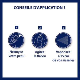 ETIAXIL - Déodorant Anti-transpirant -  Traitement Transpiration Modérée - Aisselles - Protection 48h - Aérosol - Fabriqué en France