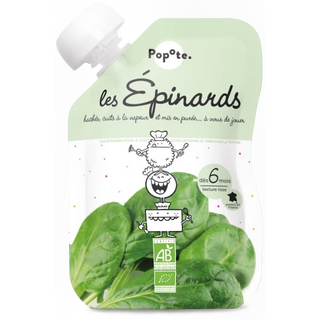 POPOTE GOURDE Spinach - 120g