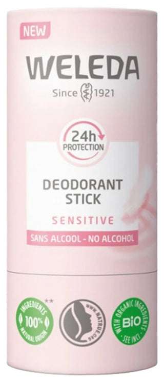 Weleda Déodorant Sensitive Stick Peaux sensibles 50 g