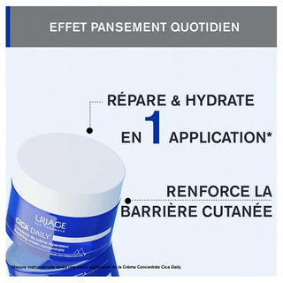 Uriage Cica-Daily Concentré de Crème Réparateur Peaux Fragilisées 50 ml