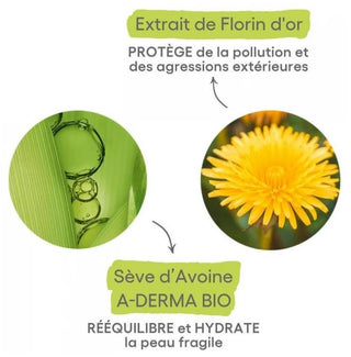 A-Derma Biology Crème Légère Dermatologique Hydratante Bio 40 ml