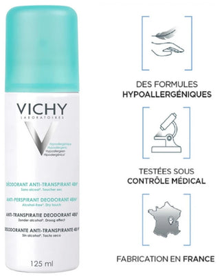 Vichy Anti-Transpirant Aérosol Duo 2 X 125 ml