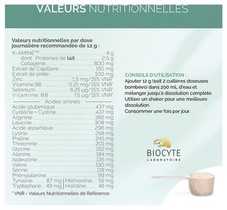 Biocyte Kératine Max Anti-Chute Cheveux 240 g