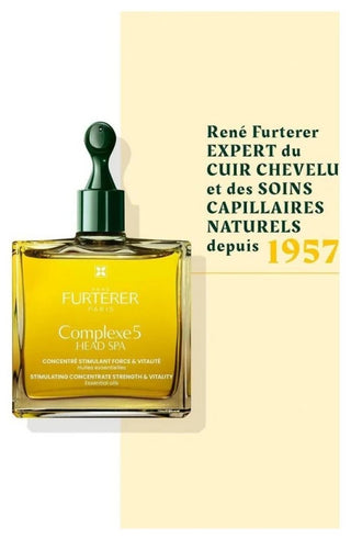 René Furterer Complexe 5 - Soin Cuir Chevelu Avant-Shampooing Aux Huiles Essentielles Bio - Head Spa 50 ml