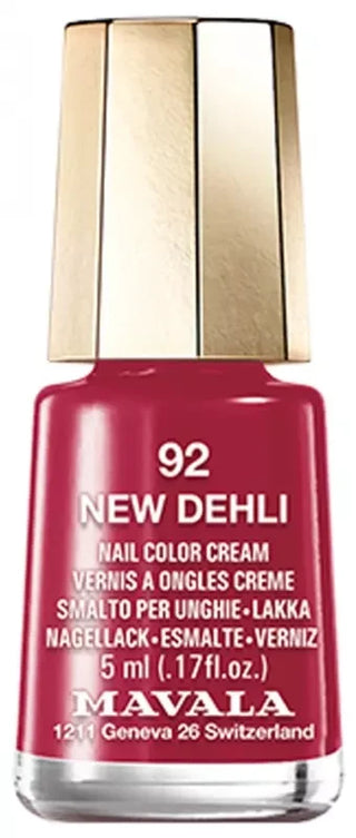 Mavala Mini Color Vernis à Ongles Crème 5 ml - Couleur : 92 : New Dehli