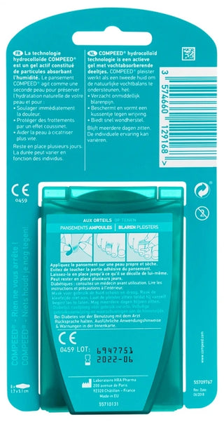 Compeed Ampoules Aux Orteils 8 Pansements