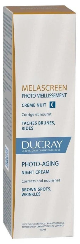 Ducray Melascreen Photo-Vieillissement - Crème Nuit Anti-Taches 50 ml