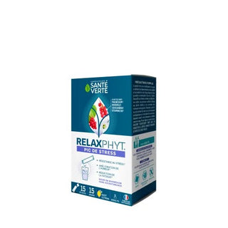 SANTE VERTE RelaxPhyt Pic de Stress, 15 sticks