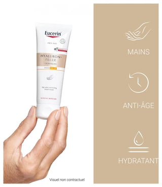 Eucerin Hyaluron-Filler + Elasticity Crème Mains Anti-Taches SPF30 75 ml