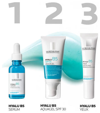 La Roche-Posay Hyalu B5 Spf30 Aquagel Soin Protecteur Réparateur Repulpant Anti-Photovieillissement à l'Acide Hyaluronique 50 ml