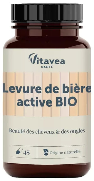 Vitavea Levure de Bière Active Bio 45 Unités
