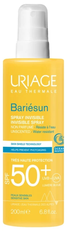 Uriage Bariésun Spray Invisible Spf50+ Non Parfumé