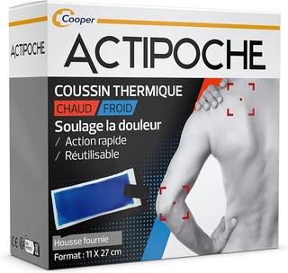 Actipoche – Coussin Thermique Chaud & Froid – 11 x 27 cm