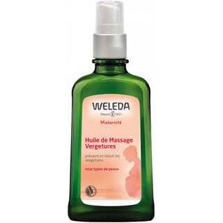Weleda Maternité Huile de Massage Vergetures Flacon-Pompe 100 ml