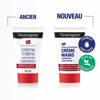 Neutrogena Formule Norvégienne Crème Mains Concentrée Sans Parfum, 50 ml