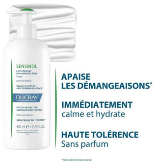 Ducray Sensinol Lait Apaisant Physioprotecteur Peaux Sujettes Aux Démangeaisons 400 ml