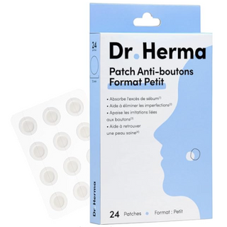 DR.HERMA Patch Anti Boutons Format Petit - 24 Patchs