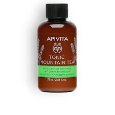 Apivita tonic mountain tea lait corps hydratant 75mL