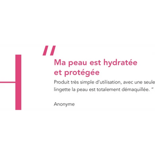 Bioderma Créaline H2O Lingettes Démaquillantes Yeux x 25