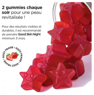 Lashilé Beauty Good Skin Night Sans Sucre 60 Gummies