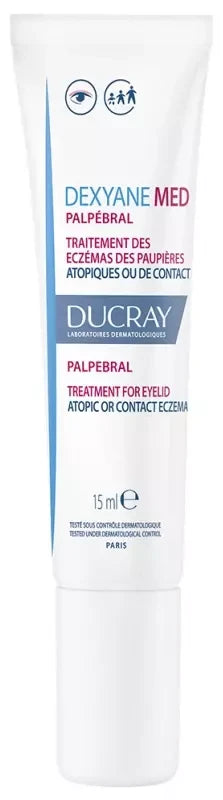 Ducray Dexyane Traitement des Eczémas des Paupières Atopiques ou de Contact 15 ml