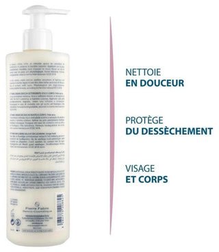 Ducray Ictyane Crème de Douche Lavante Nourrissante Visage et Corps 400 ml