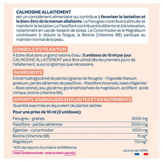 Calmosine Allaitement – Boite de 14 Sticks de 10 ml