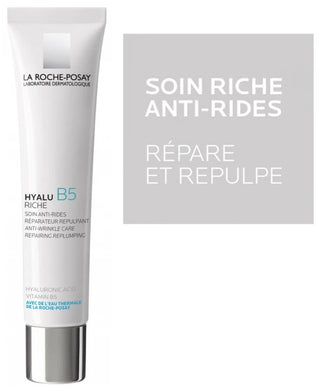 La Roche-Posay Hyalu B5 Soin Riche Anti-Rides à l'Acide Hyaluronique 40 ml