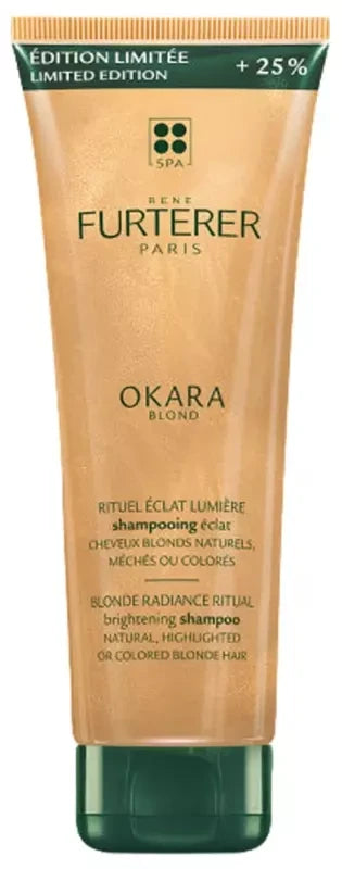 René Furterer Okara Blond - Shampooing Éclat - Cheveux Blonds 250 ml