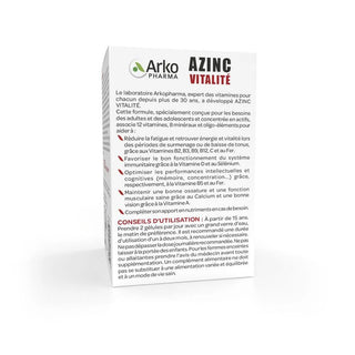 Arkopharma Azinc forme et vitalité