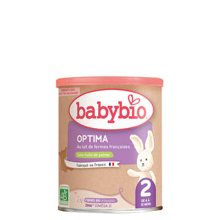 Babybio OPTIMA 2ÈME ÂGE - AVEC FIBRES 400g