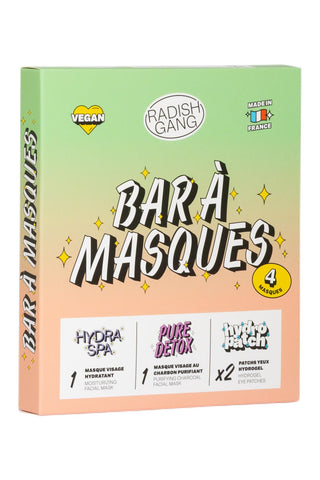 Radish Gang -Coffret Découverte 4 Masques - Bar à Masques