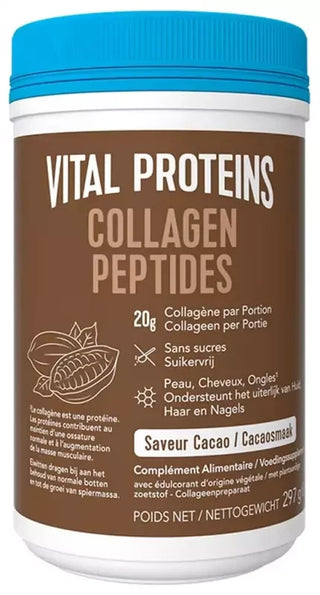 Vital Proteins Peptides de Collagène - Saveur Cacao - 297 g